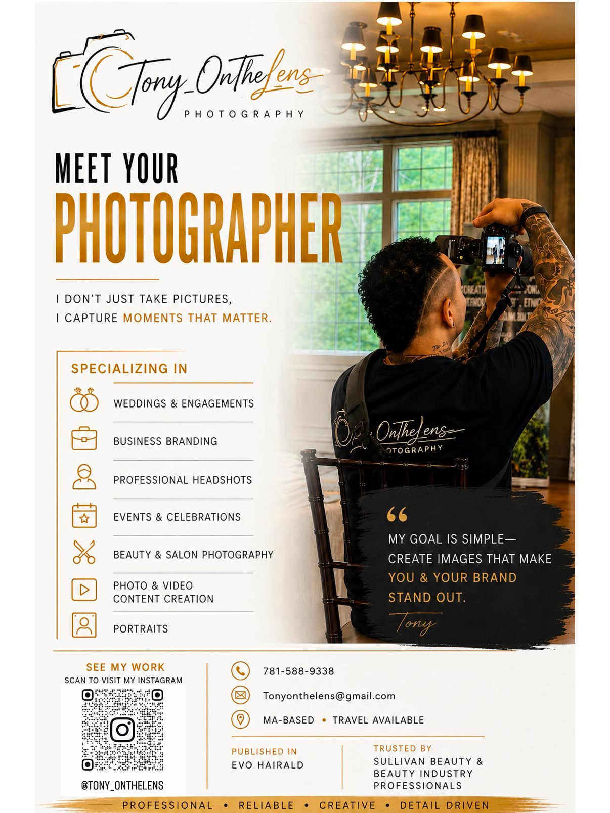 Tony OnTheLens Photography — wedding and brand photographer